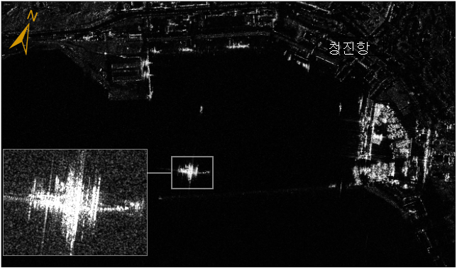 A satellite image provided by South Korea's National Intelligence Service (NIS) shows the North Korean troop transfers by boat.